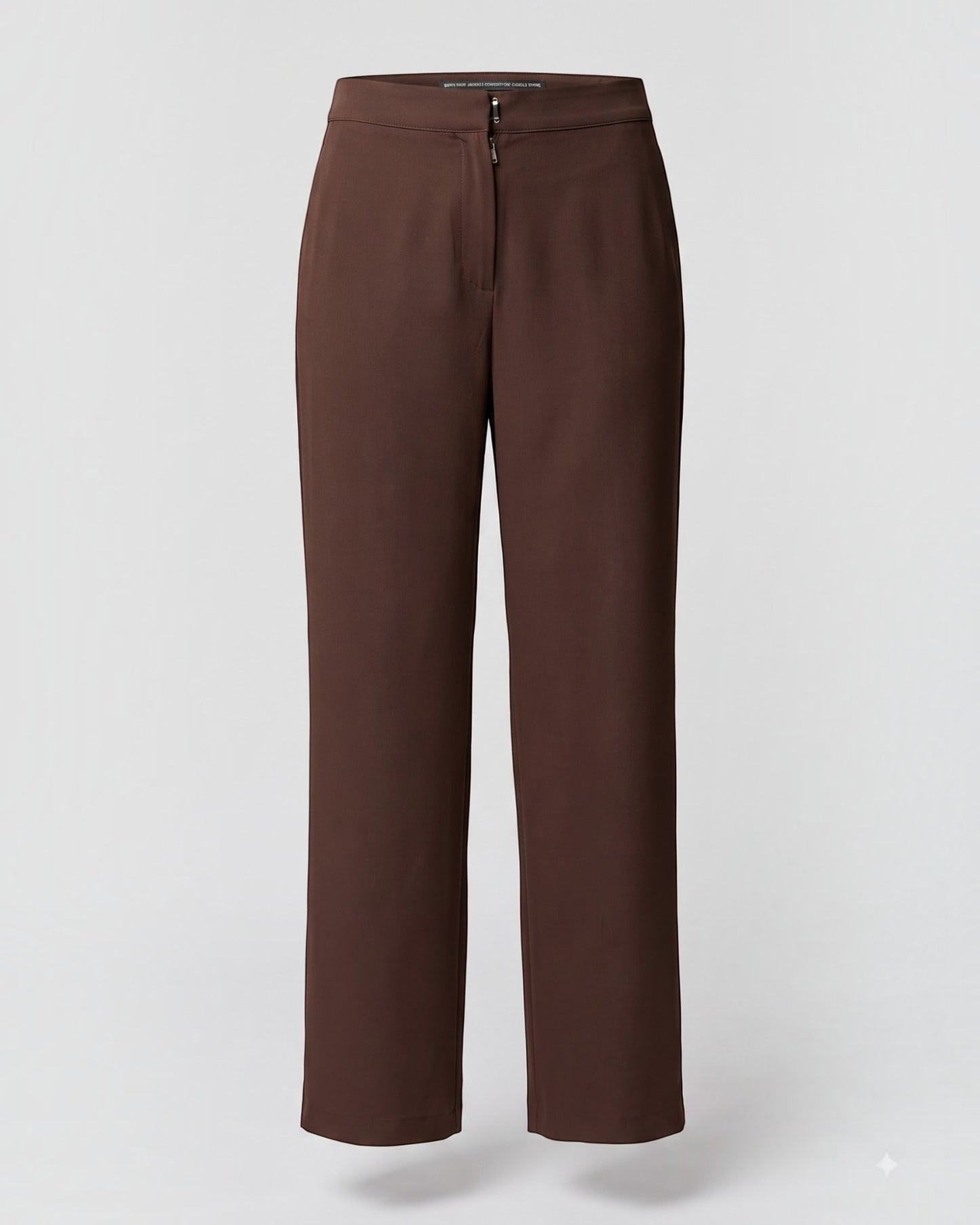 Business Suit for Women with Coat-Style Top | Optional Trouser & Hijab | Brown