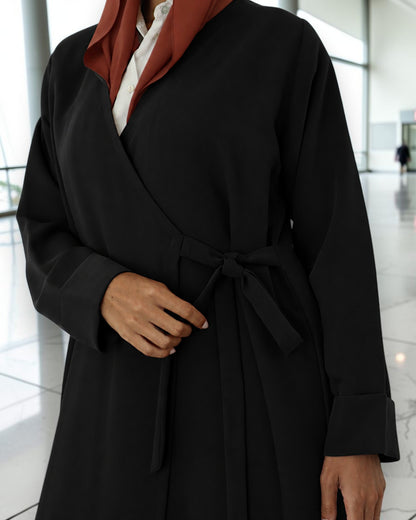 Angrakha Abaya with Side Tie