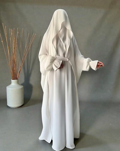 Graceful Saudi Jilbab Abaya in Premium Seltos Fabric