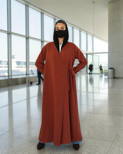 Angrakha Abaya with Side Tie