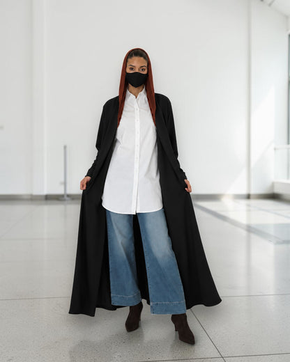 Angrakha Abaya with Side Tie