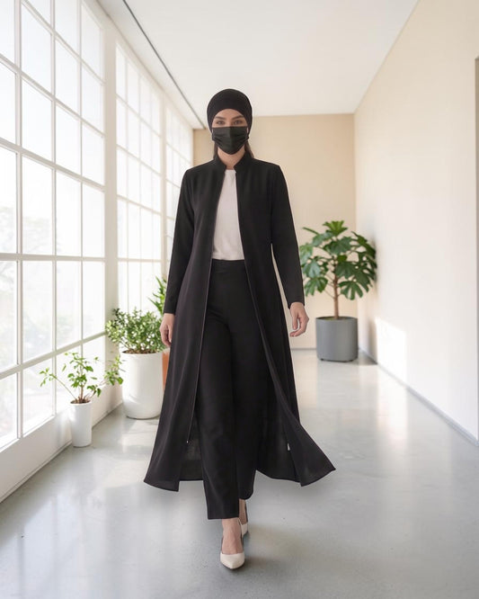 Modest Workwear Co-ord Set with Hijab