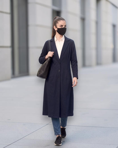Longline Blazer for girls with Pockets | blazer-for-girls