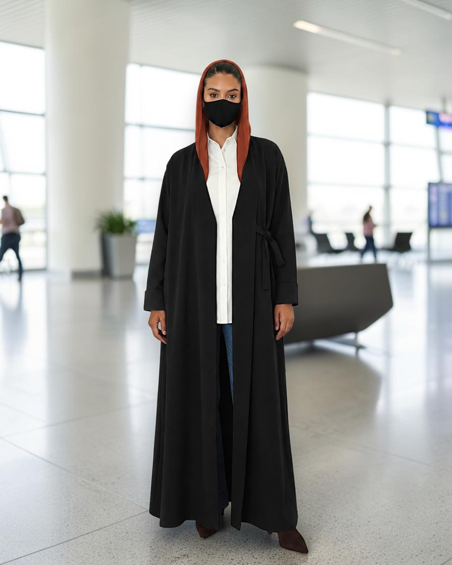 Angrakha Abaya with Side Tie