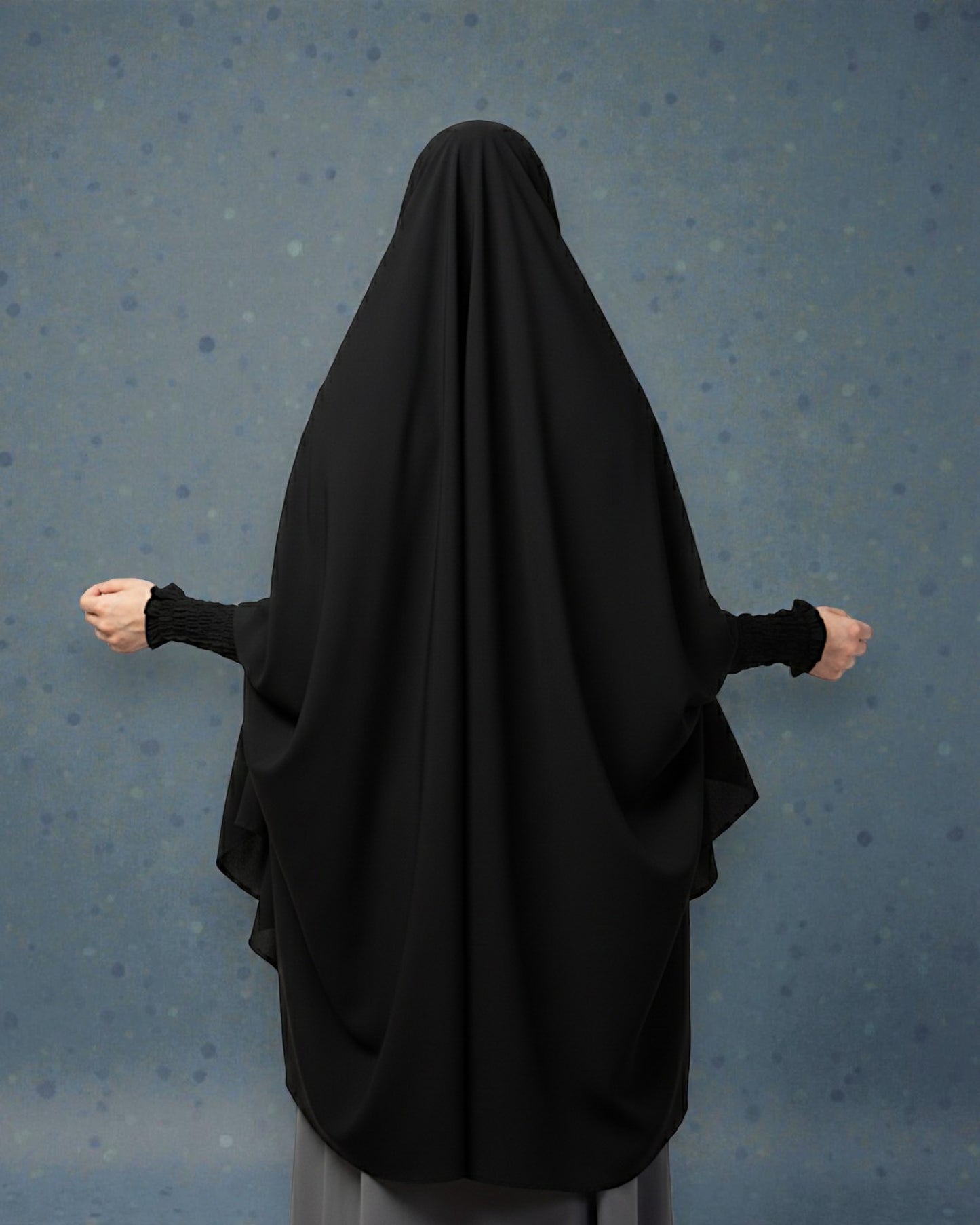 Khimar-Long Prayer Hijab With Mouth-Piece