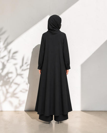 Designer Co-ord Set with Long Tunic and Elasticated Bottom