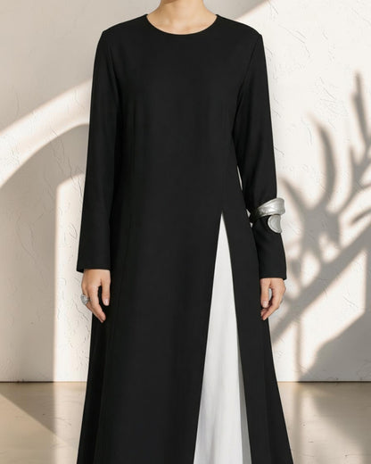 Mahram Modest Wear Set with Long Slit Top