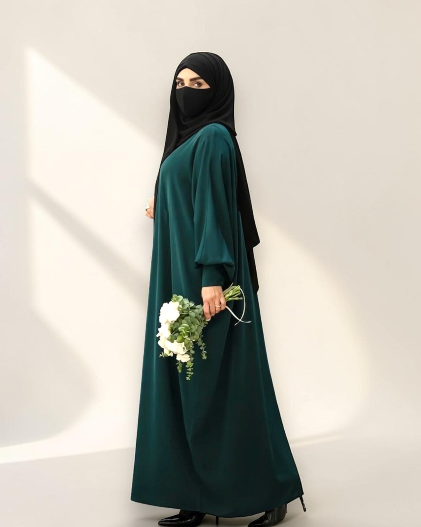 Green Kaftan Daily Wear Abaya