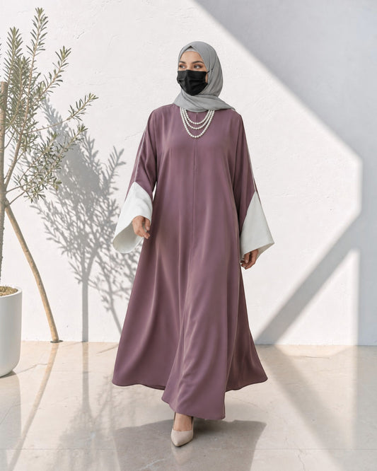 Free Size Kaftan Abaya with Matching Hijab | free-size-kaftan-abaya