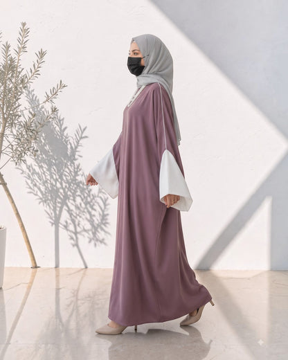 Free Size Kaftan Abaya with Matching Hijab | free-size-kaftan-abaya