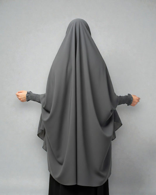 Khimar-Long Prayer Hijab With Mouth-Piece