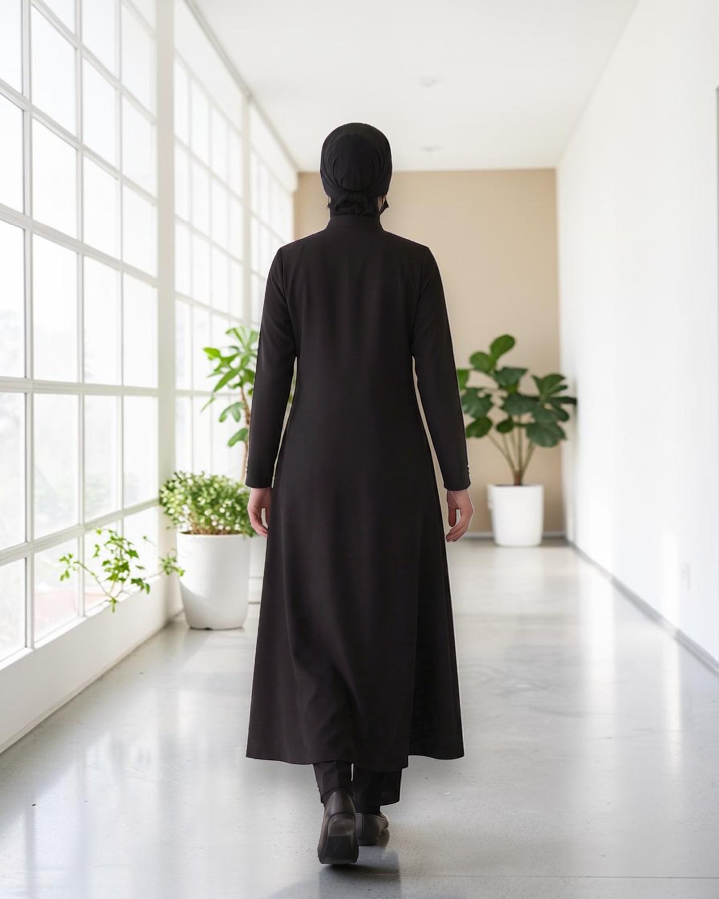 Modest Workwear Co-ord Set with Hijab