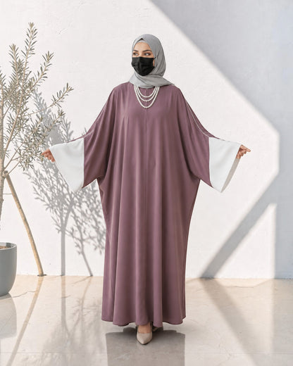 Free Size Kaftan Abaya with Matching Hijab | free-size-kaftan-abaya