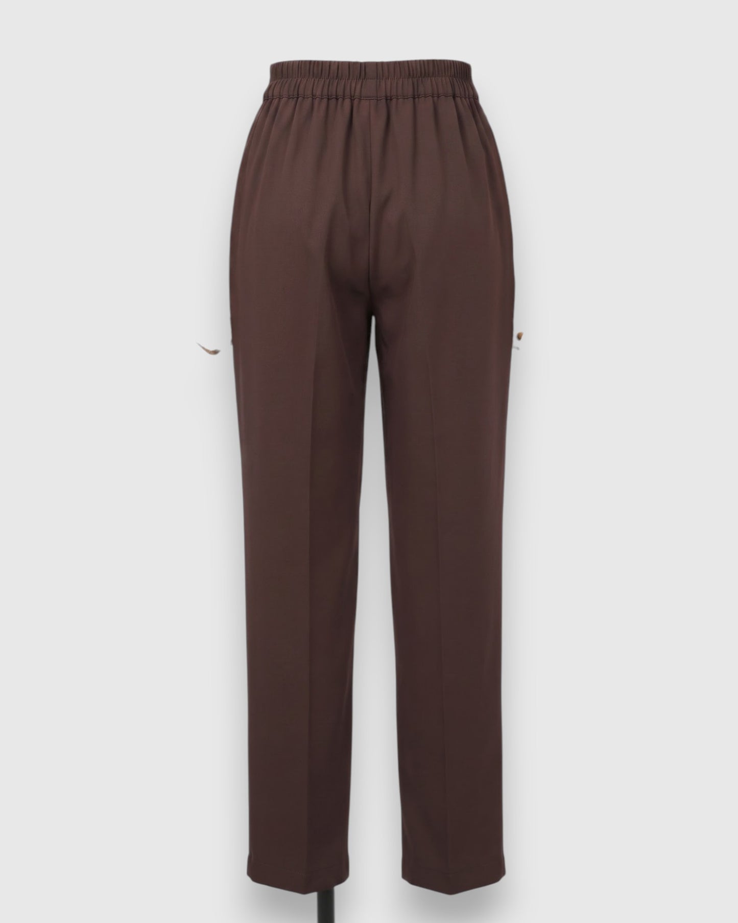 Straight-Fit Trousers for Women in Praadaa Fabric