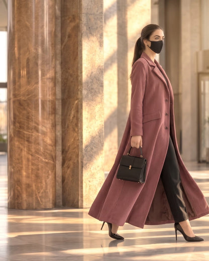 Classic Corduroy Workwear Long Coat