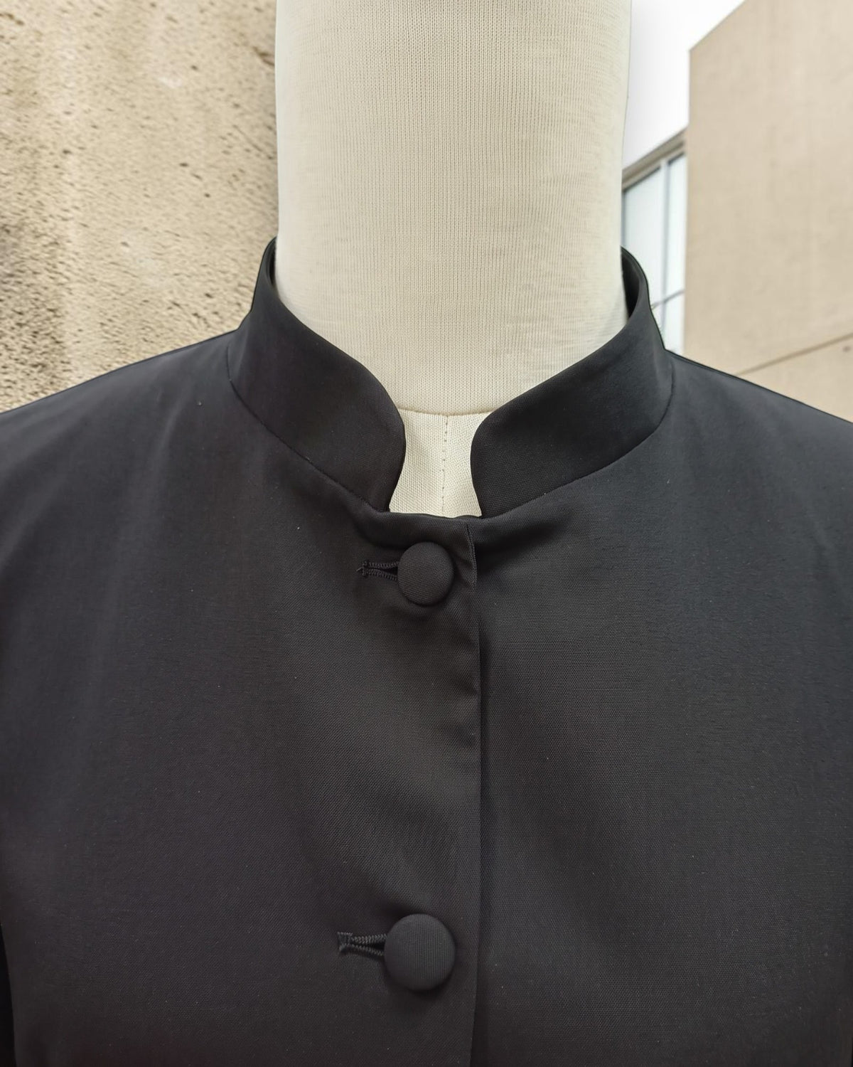Business Suit for Women with Coat-Style Top | Optional Trouser & Hijab | Black