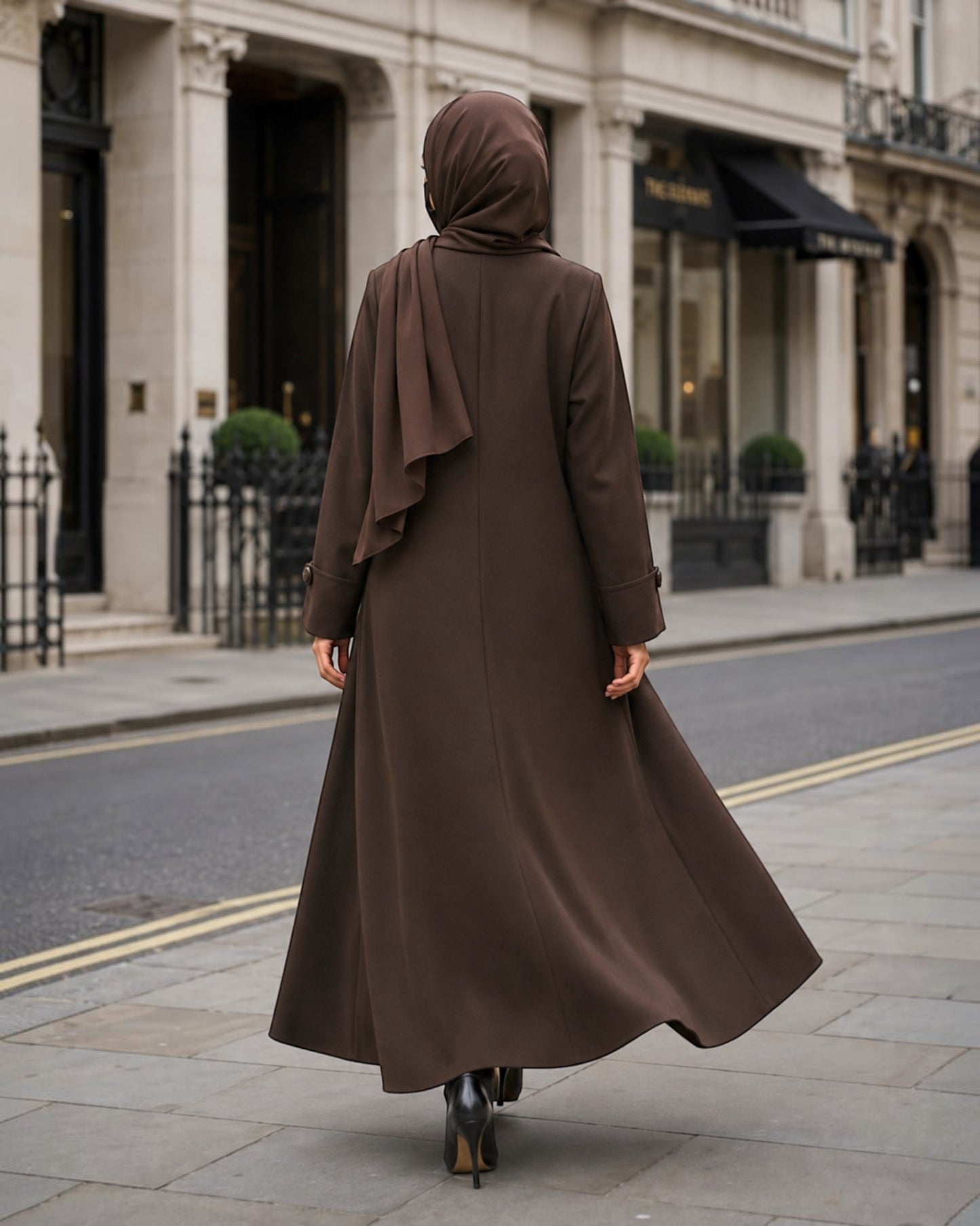 Premium Coat Style Abayas without Lining | Free Matching Hijab