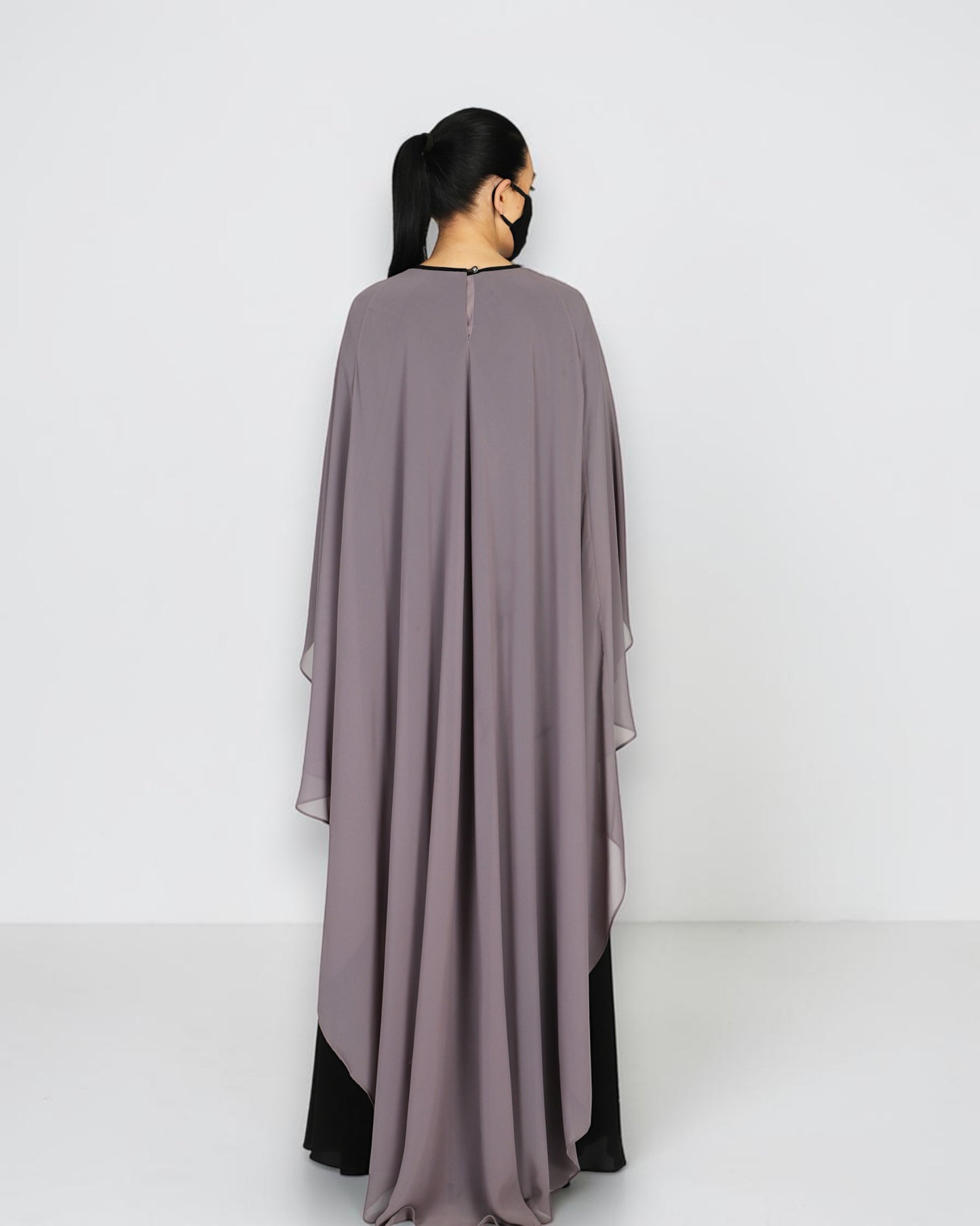 Princes Abaya Dress In Dual Layer