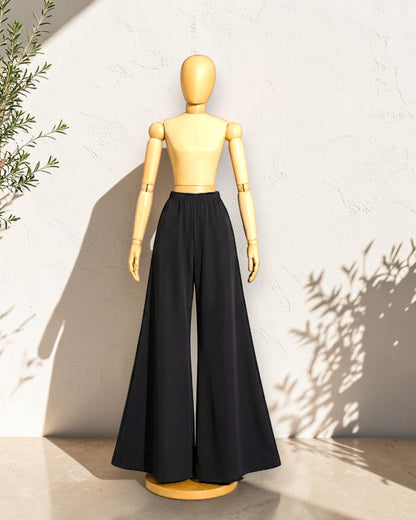 Mahram Palazzo Set with Longline Top | 3 Pcs Set