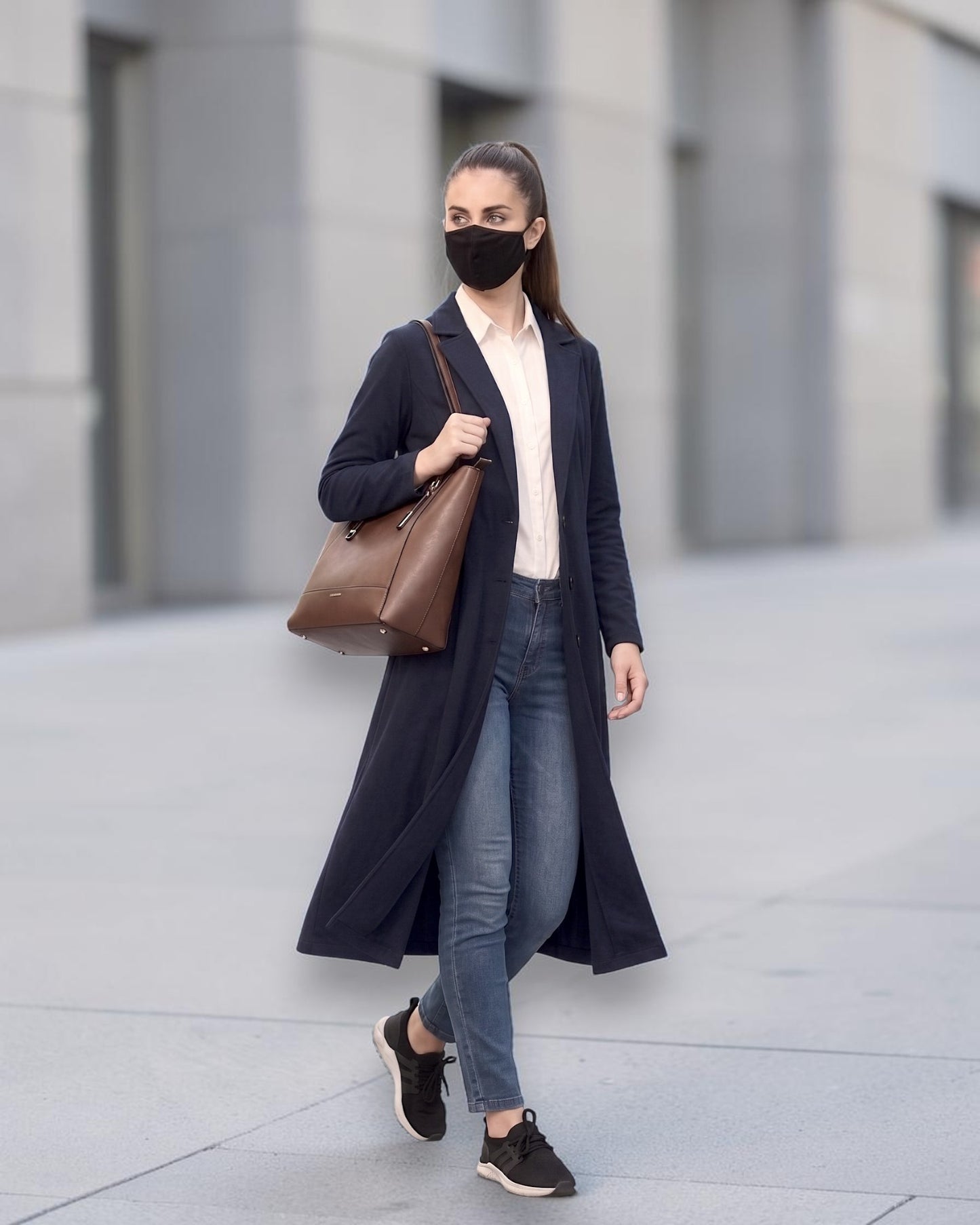 Longline Blazer for girls with Pockets | blazer-for-girls