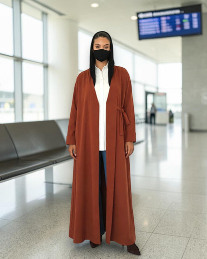 Angrakha Abaya with Side Tie