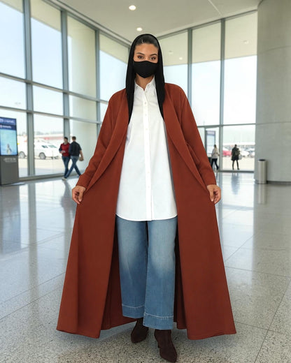 Angrakha Abaya with Side Tie