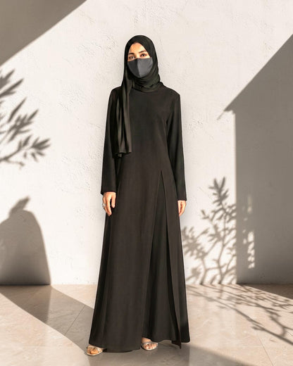 Mahram Palazzo Set with Longline Top | 3 Pcs Set