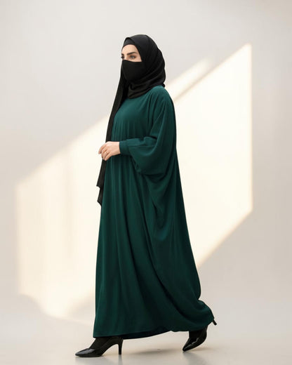 Green Kaftan Daily Wear Abaya
