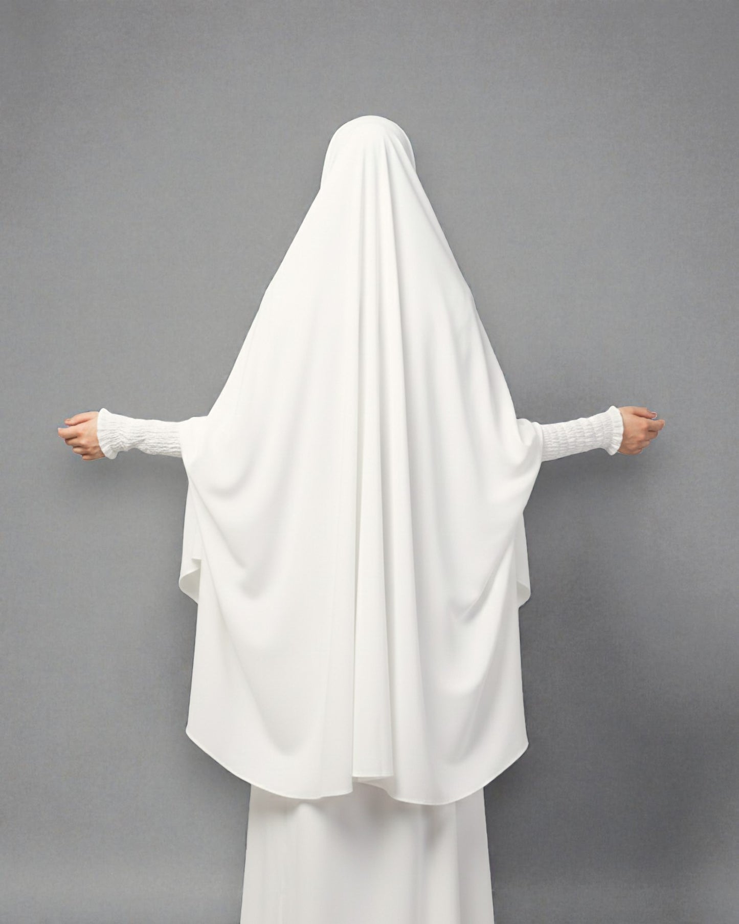 Khimar-Long Prayer Hijab With Mouth-Piece