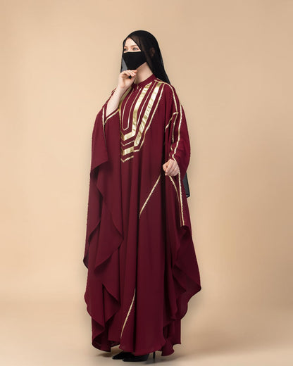 Fancy Irani Kaftan with GoldenGota Patti
