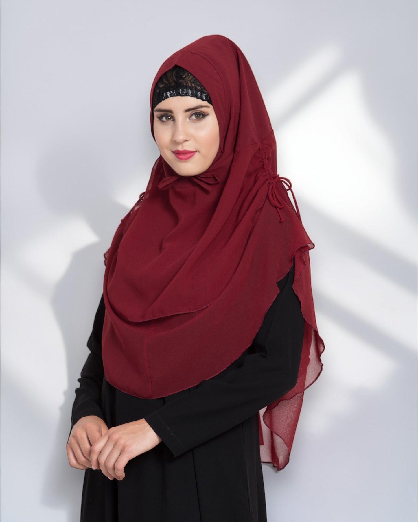 Khimar-Ready to Wear- Instant Hijab With Adjustable Ribbons