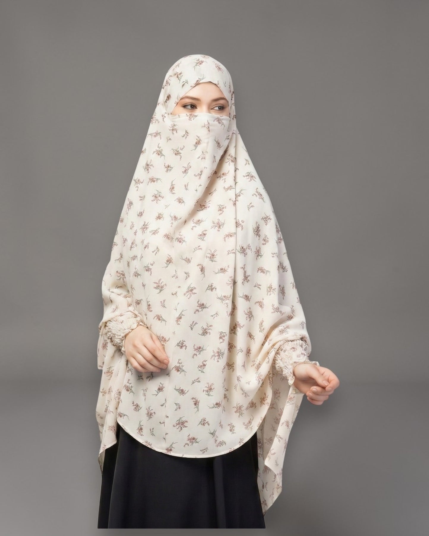 Full Size Georgette Khimar With Lining