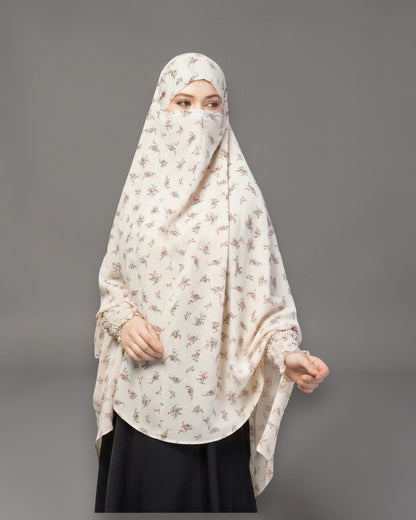 Full Size Georgette Khimar With Lining