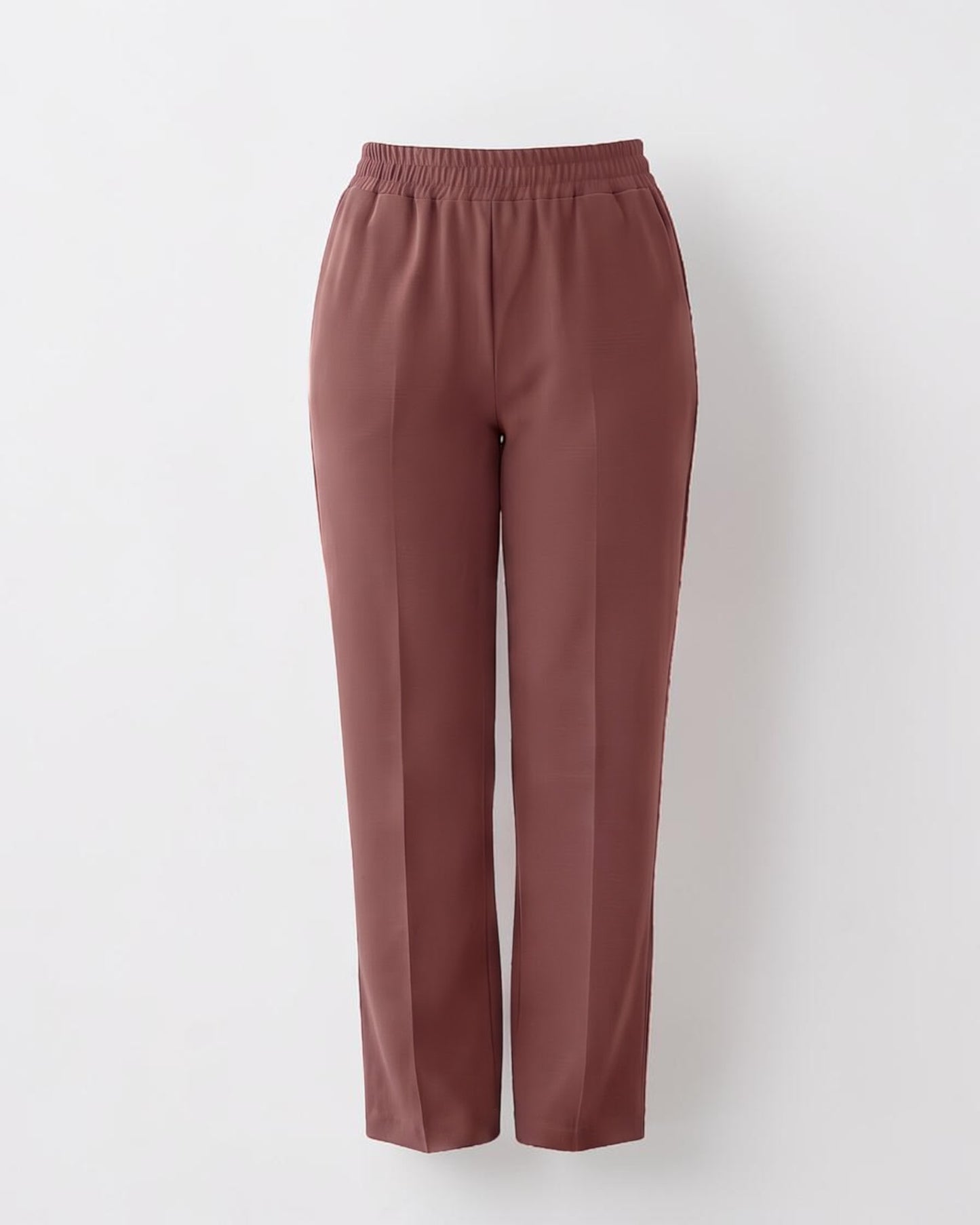 Modest Workwear Long Top with Hijab | Optional Pant |Puce Pink