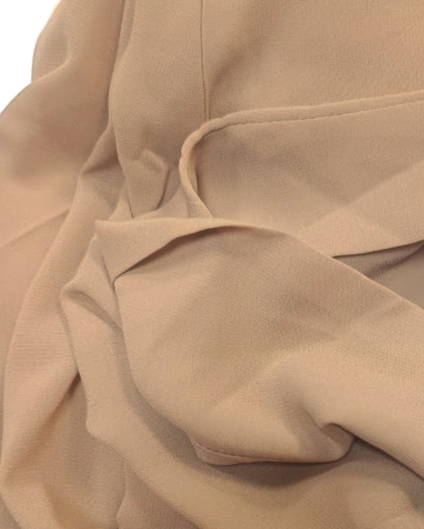 Two-Piece Abaya Jilbab Set with Premium Firdaus Fabric & Diamond Georgette Khimar