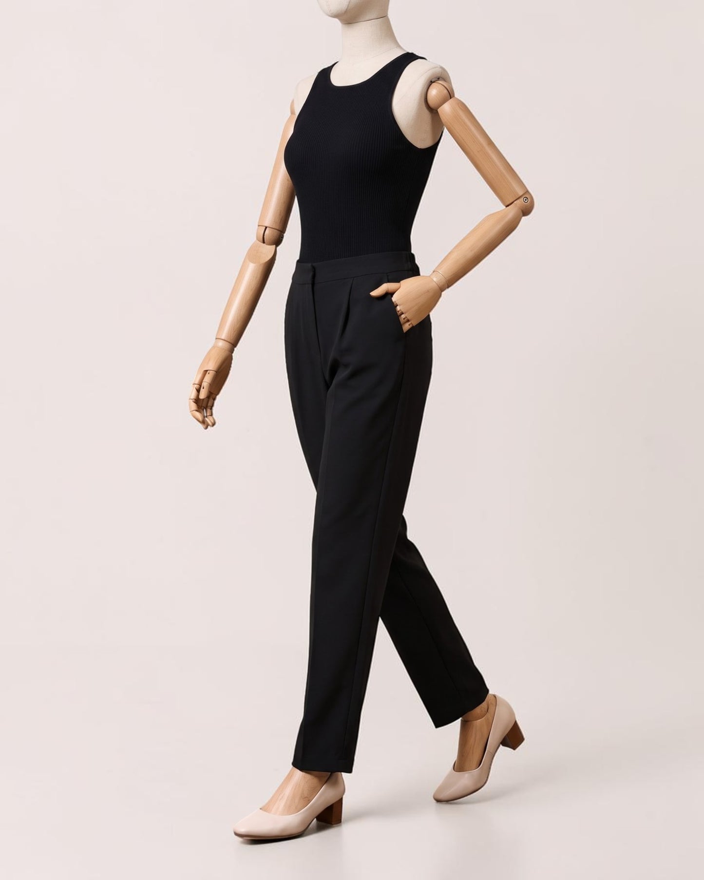 Women’s Formal Trousers with Elasticated Back Waist
