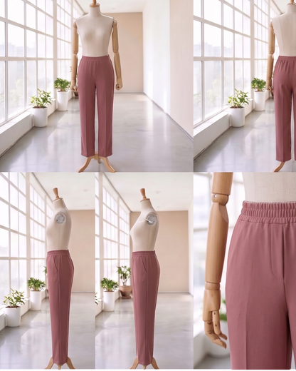 Women’s Trousers with Elasticated Waistband