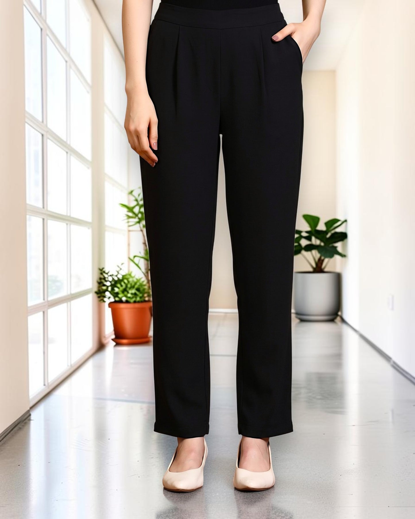 Modest Workwear Co-ord Set with Hijab