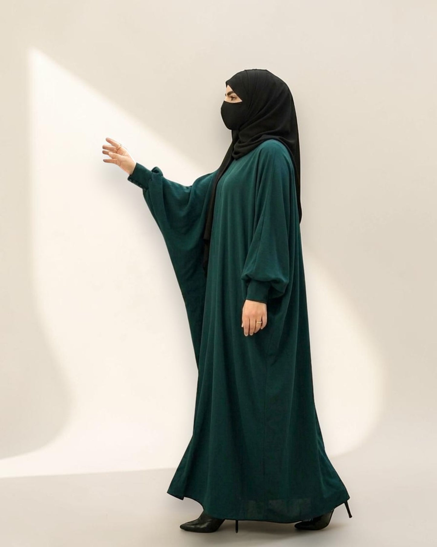 Green Kaftan Daily Wear Abaya