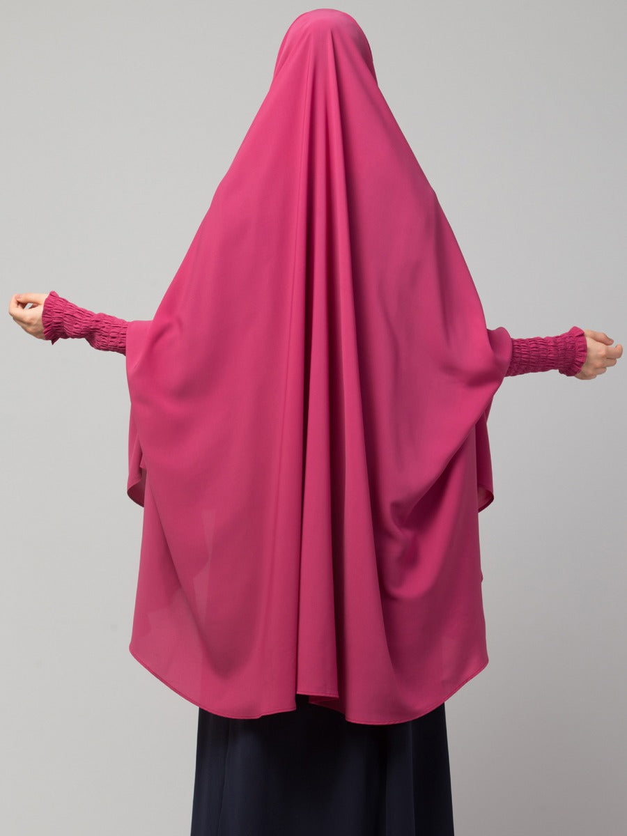 Khimar-Long Prayer Hijab With Mouth-Piece