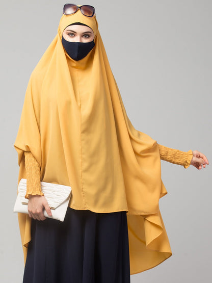 Khimar-Long Prayer Hijab With Mouth-Piece
