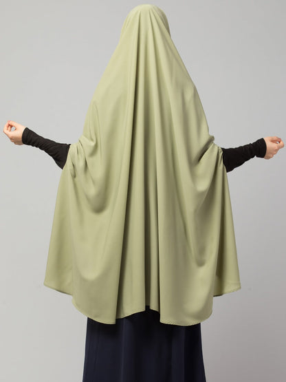 Khimar-Long Prayer Hijab With Mouth-Piece