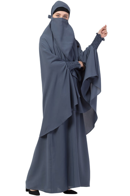 Mushkiya-Abaya Khimar Combo-Small