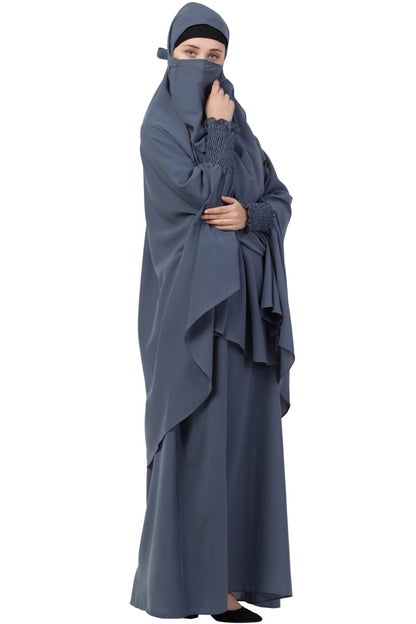 Mushkiya-Abaya Khimar Combo-Small