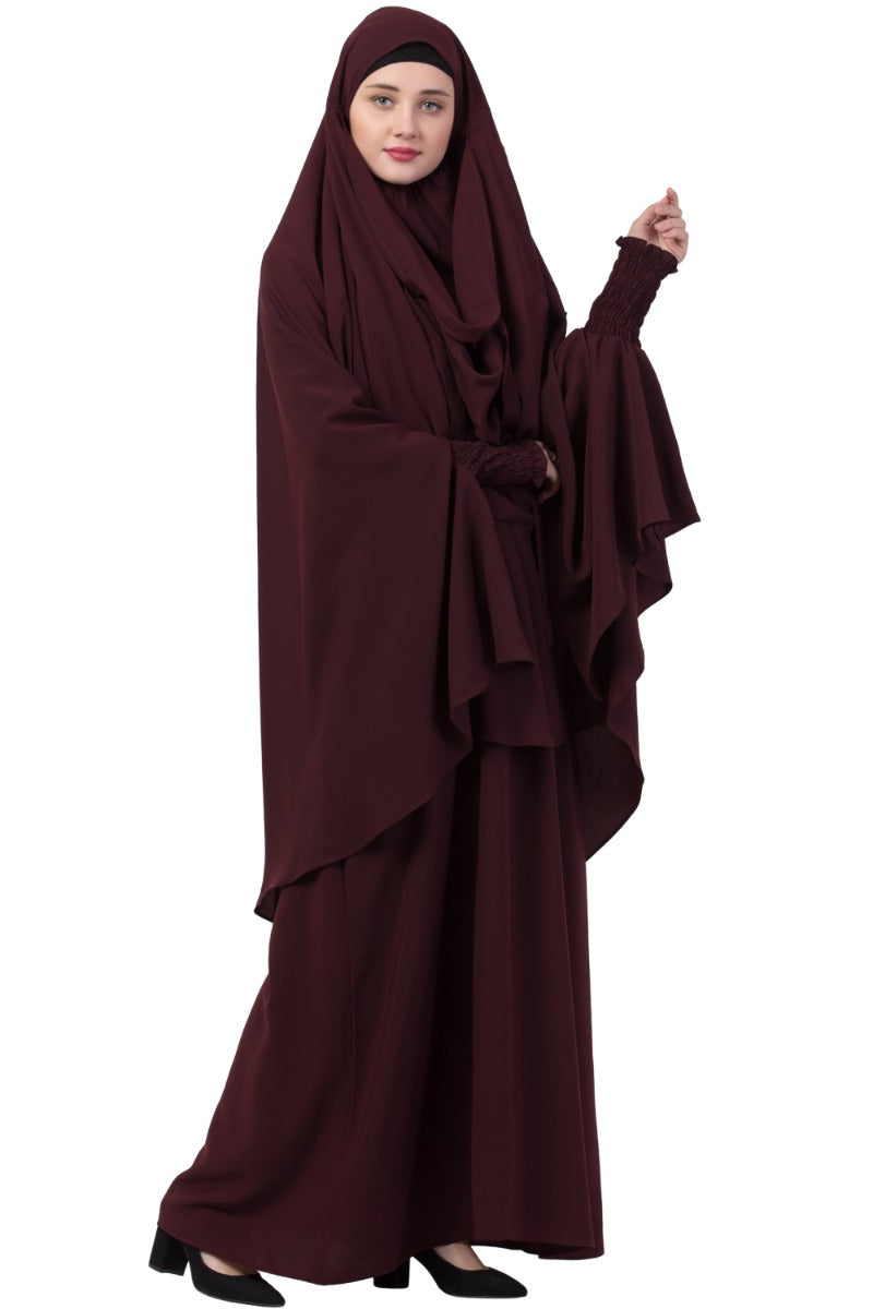 Mushkiya-Abaya Khimar Combo-Large