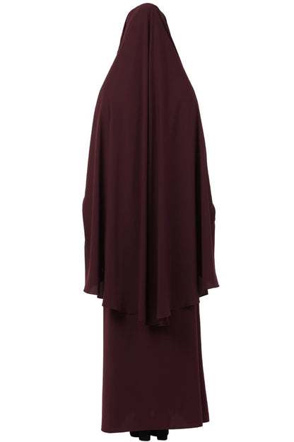 Mushkiya-Abaya Khimar Combo-Large