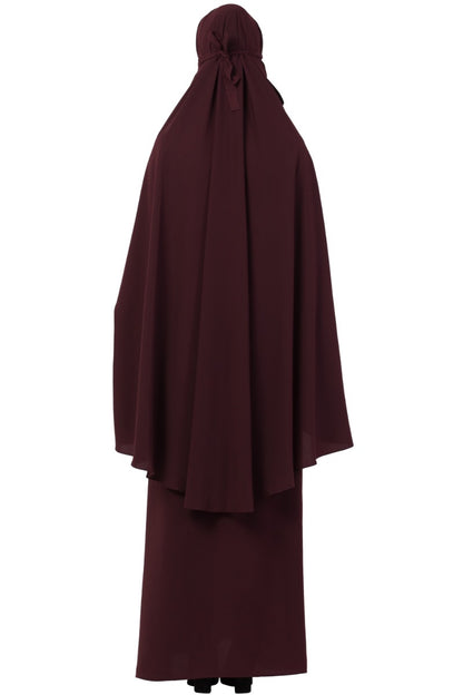 Mushkiya-Abaya Khimar Combo-Large