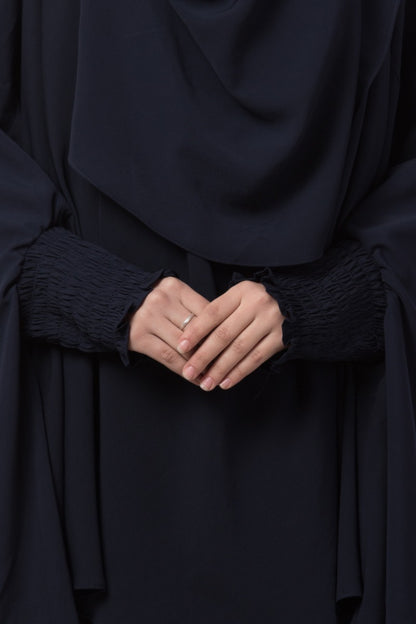 Mushkiya-Abaya Khimar Combo-Medium
