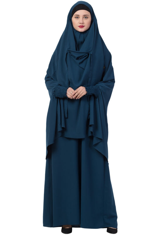 Mushkiya-Abaya Khimar Combo-Free