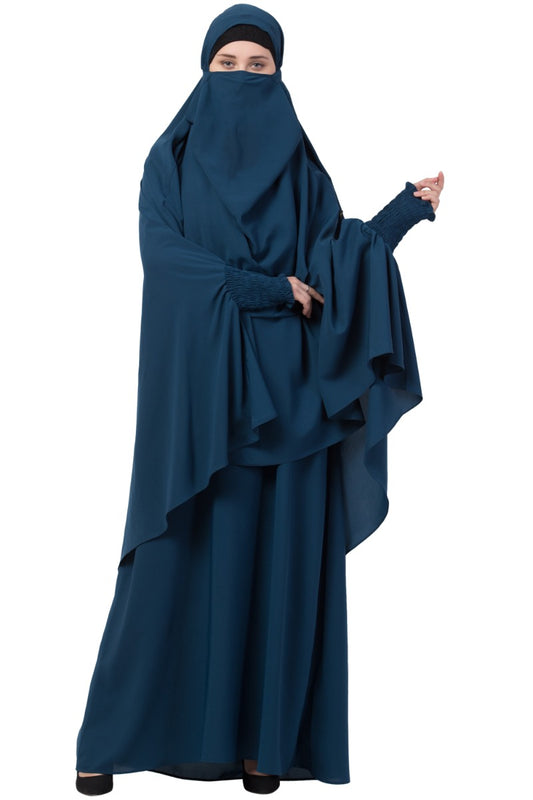 Mushkiya-Abaya Khimar Combo-Free